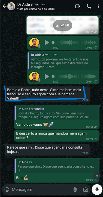 Dr Aide depoimento